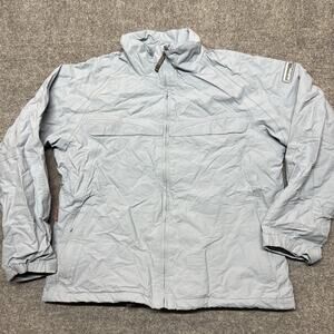 Burton Jacket Womens Large Blue Insulated Ski Snow Full Zip Pockets Snowboard